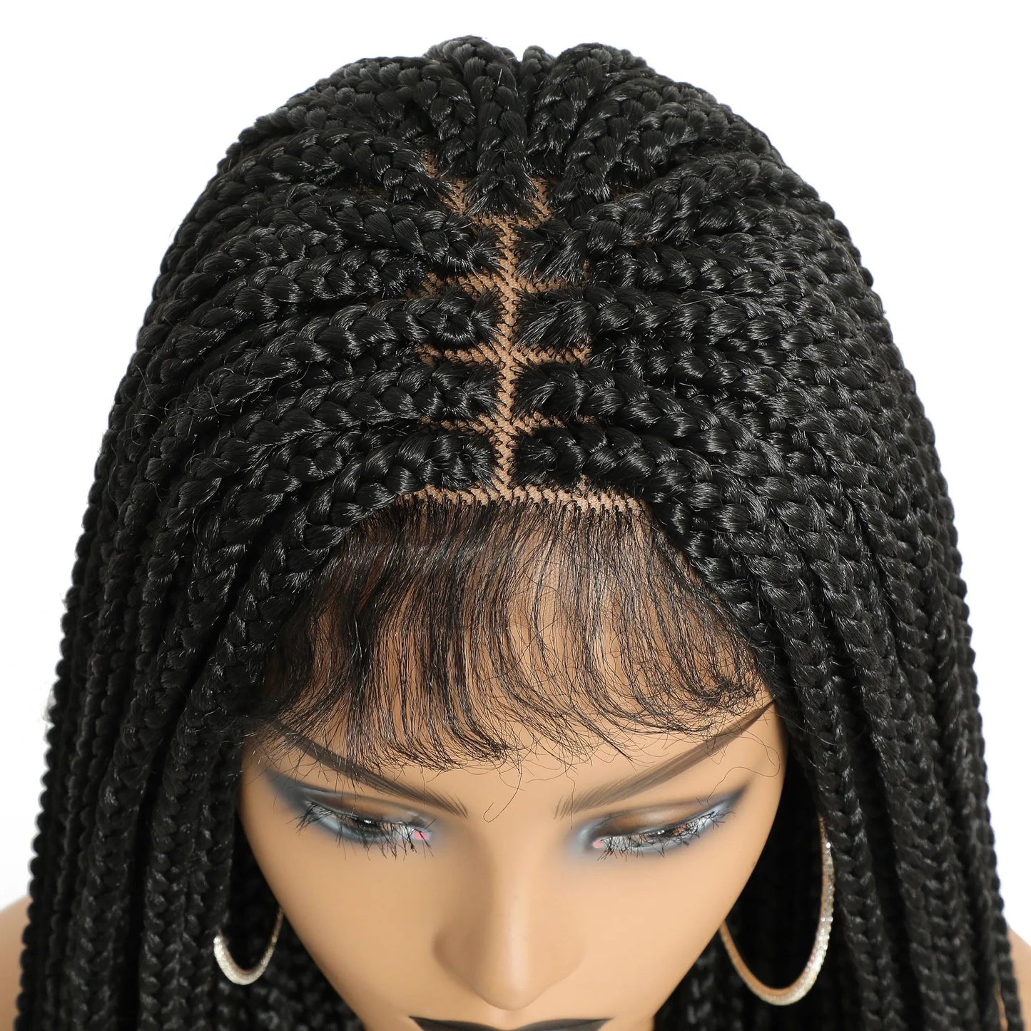 Perruque femme - Tresses africaines - Cheveu Soyeux
