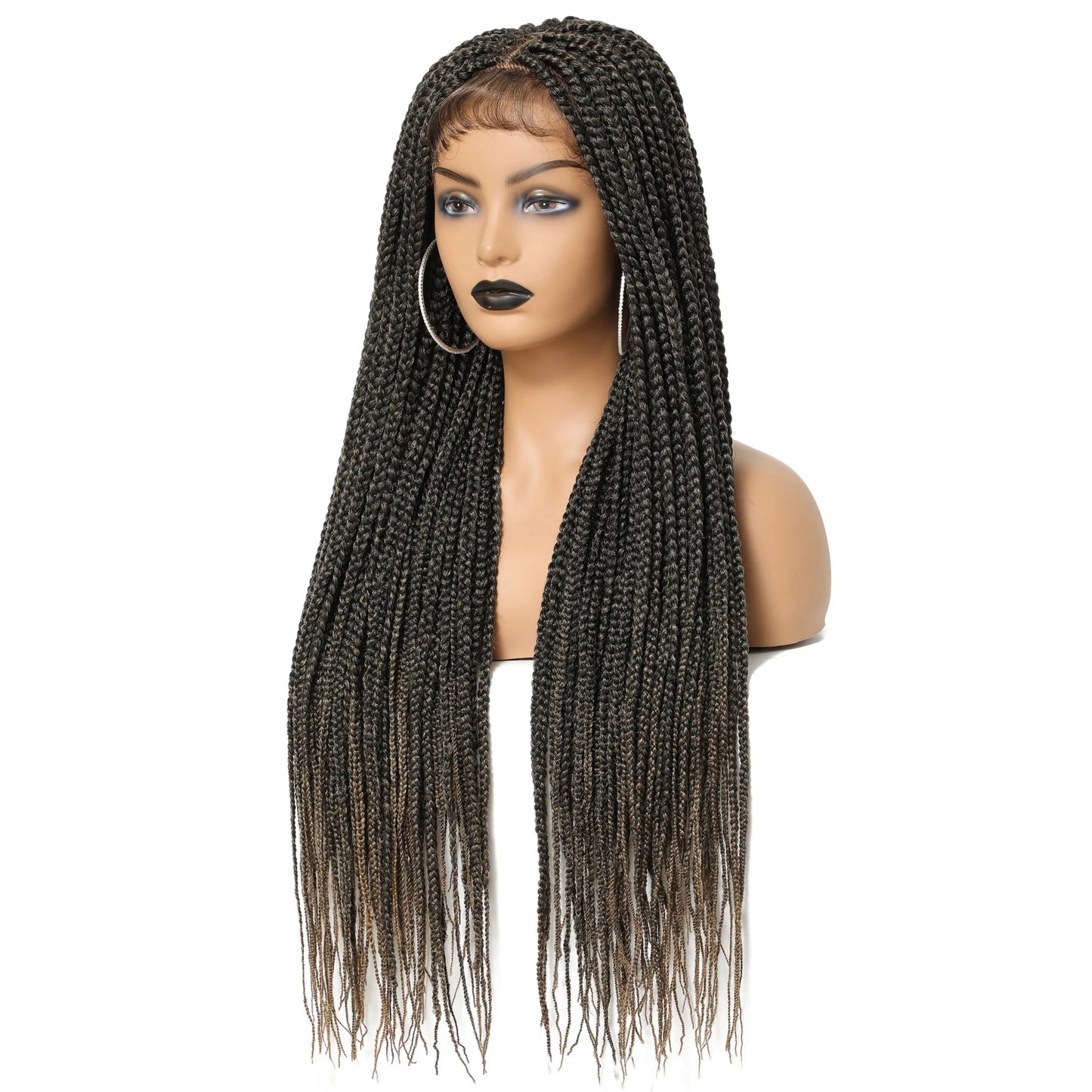 Perruque femme - Tresses africaines - Cheveu Soyeux