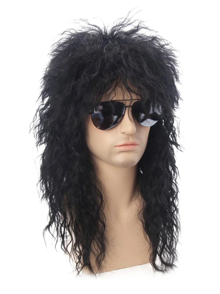 Perruque -Perruque années 70 80 - Cheveu Soyeux