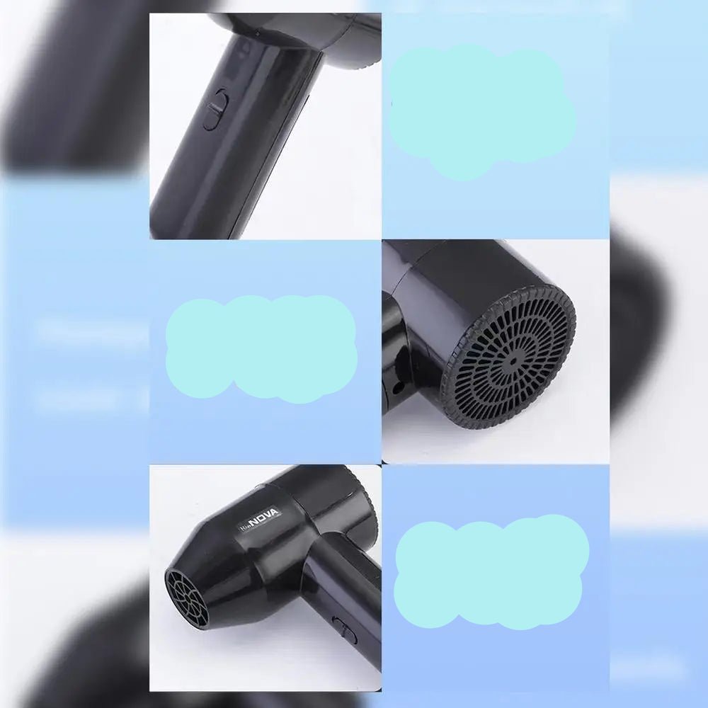 Sèche cheveux - Sans fil - Rechargeable - Cheveu Soyeux
