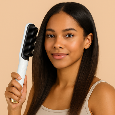 Brosse chauffante
