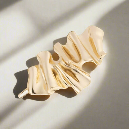 Barrette Métal Chic – Accessoire Cheveux Élégant pour Femme ✨