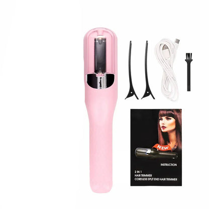 Idéale pour éliminer les pointes abîmées, cette tondeuse rose offre une coupe nette et efficace, permettant de redonner vitalité et douceur à vos cheveux. Conçue pour un usage facile à domicile ou en salon, elle est équipée de lames tranchantes et d'un moteur puissant pour un résultat rapide et sans effort. Parfaite pour les cheveux fins, épais ou frisés, cette tondeuse aide à prévenir l'apparition des fourches et à maintenir la santé capillaire.