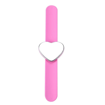 bracelet rose aimanté - Bracelet avec aimant pour coiffure, pratique pour maintenir les pinces et accessoires à portée de main pendant le coiffage.