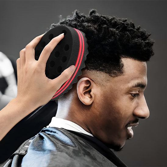 Ensemble peigne afro et brosse de qualité salon, conçu pour démêler et coiffer les cheveux texturés avec soin et précision