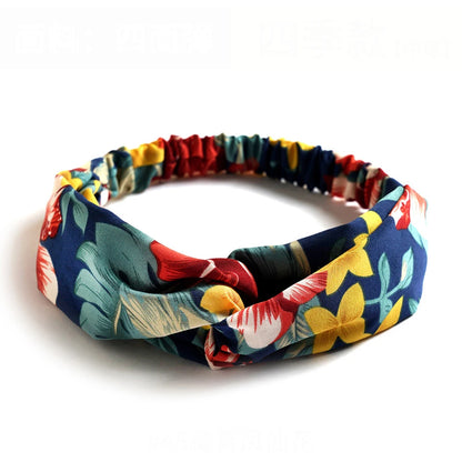Bandeau cheveux - Tressé - Coloré