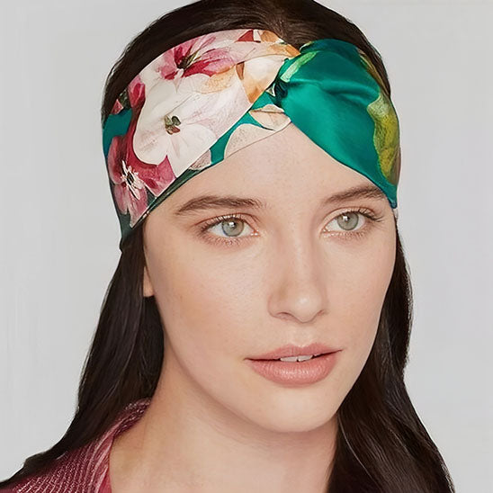Bandeau cheveux - Tressé - Coloré