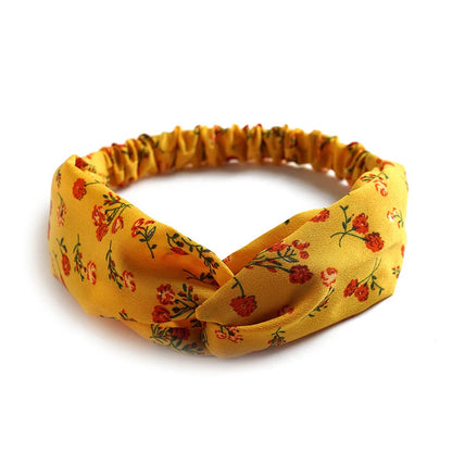 Bandeau cheveux - Tressé - Coloré
