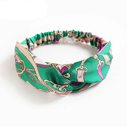 Bandeau cheveux - Tressé - Coloré