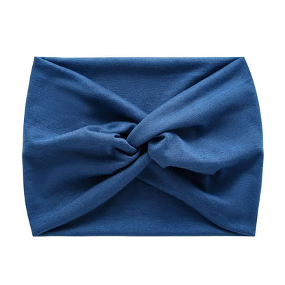Bandeau pour cheveux de couleur bleue, accessoire tendance pour ajouter une touche de couleur vive à votre coiffure