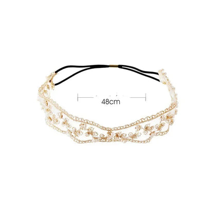 Bandeau cheveux pour femme avec dentelles