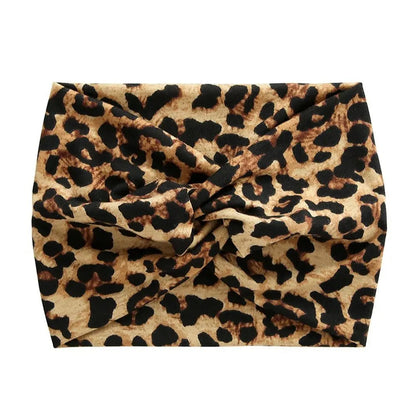 Bandeau pour cheveux à motif léopard, accessoire tendance pour un look audacieux et stylé