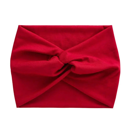 Bandeau pour cheveux de couleur rouge flashy, accessoire tendance pour ajouter une touche de couleur vive à votre coiffure