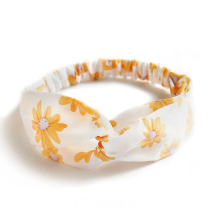 Bandeau cheveux - Tressé - Coloré