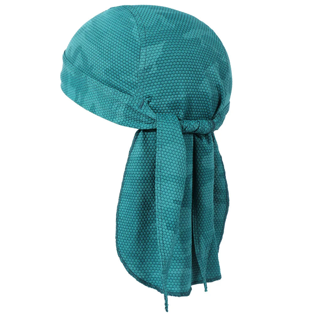 Bandeau bleu camouflage pour homme – accessoire cheveux sobre et confortable