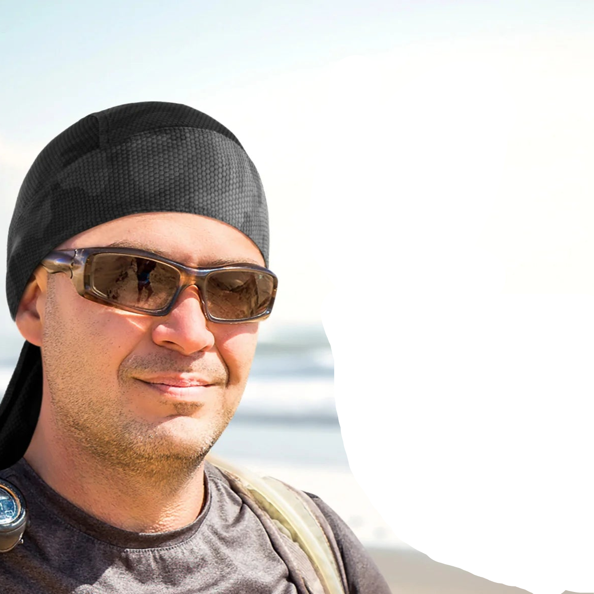 Bandeau de protection solaire pour homme – parfait pour le sport, la randonnée ou le vélo