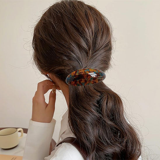 Barrette cheveux-Artisanale-Elegante
