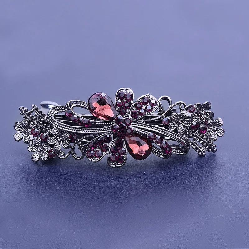 Barrette cheveux- Clip et strass