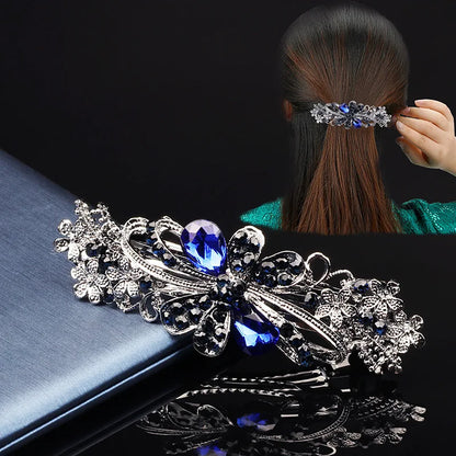 Barrette cheveux- Clip et strass