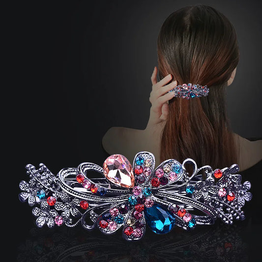 Barrette cheveux- Clip et strass