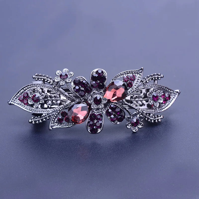 Barrette cheveux- Clip et strass