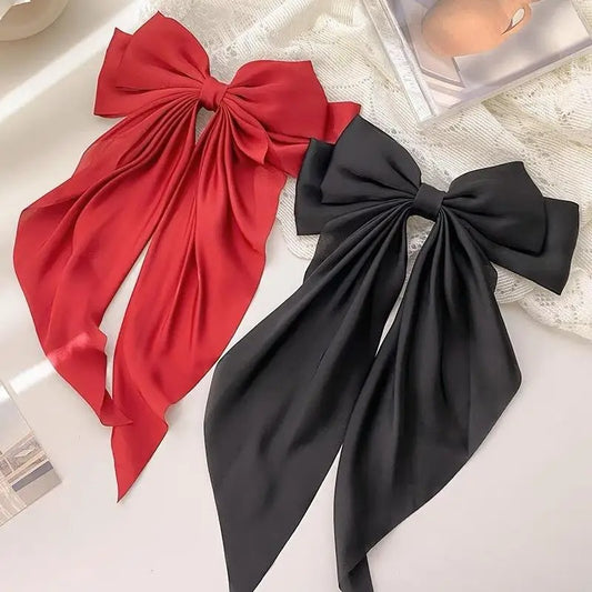 Nœud pour cheveux - barrette - Lot de deux 