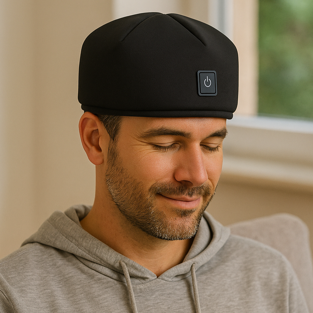 Soin cheveux- Bonnet photothérapie - Cheveu Soyeux