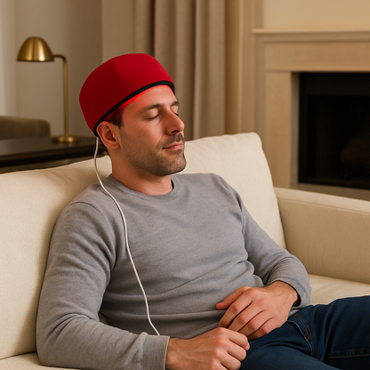Soin cheveux- Bonnet photothérapie - Cheveu Soyeux