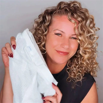 Le Bonnet protection cheveux- Maille cheveux boucles - Cheveu Soyeux