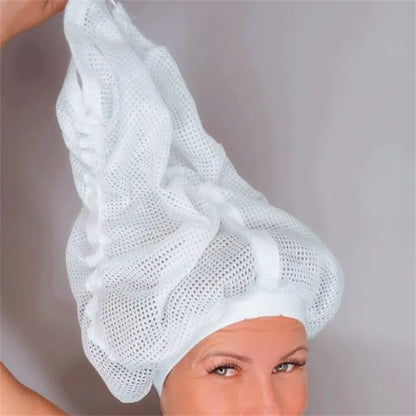 Le Bonnet protection cheveux- Maille cheveux boucles - Cheveu Soyeux