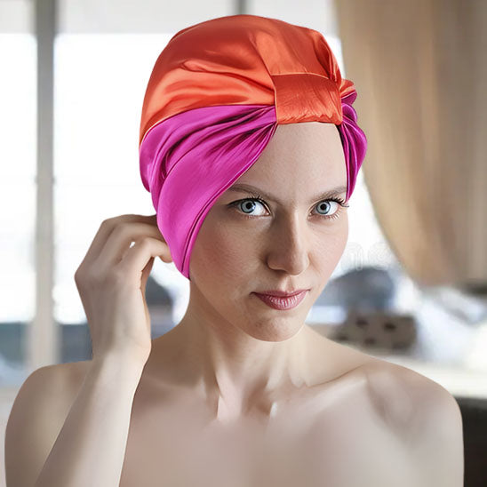 Bonnet pour cheveux - bonnet en satin - bonnet ajustable 