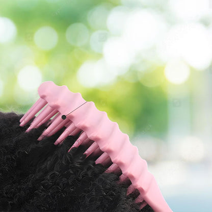 Brosse à cheveux démêlante 2 en 1 avec peigne intégré, durable et idéale pour démêler et coiffer tous types de cheveux en douceur