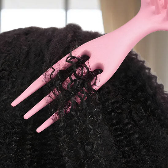 Brosse à cheveux démêlante 2 en 1 avec peigne intégré, idéale pour démêler et coiffer les cheveux en douceur