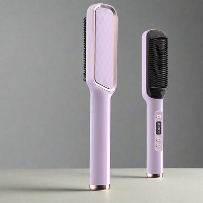 Brosse chauffante-Lissante - Cheveu Soyeux