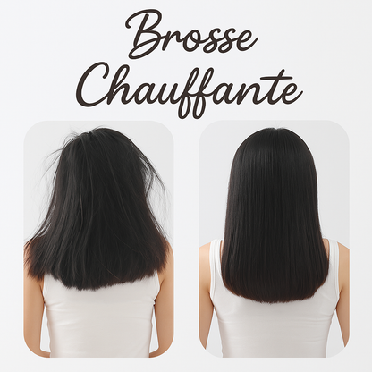 Brosse chauffante-Lissante - Cheveu Soyeux