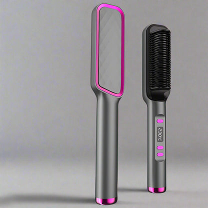 Brosse chauffante-Lissante - Cheveu Soyeux