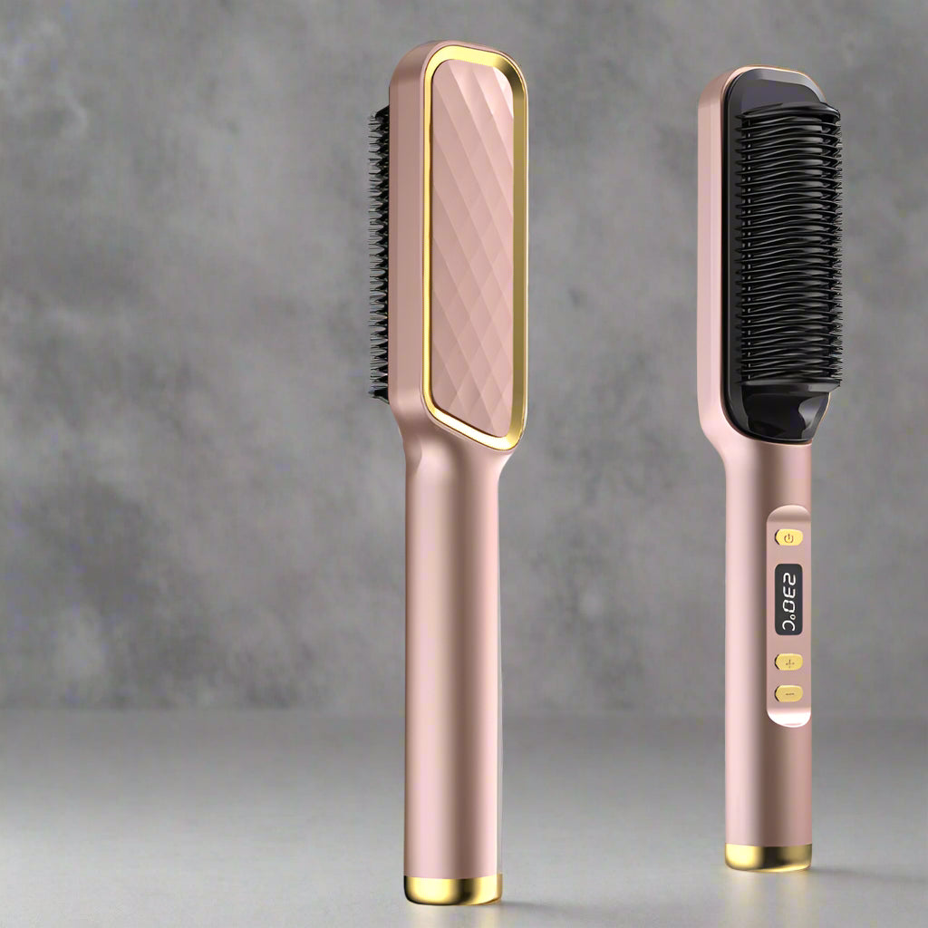 Brosse chauffante-Lissante - Cheveu Soyeux