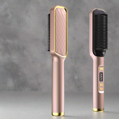 Brosse chauffante-Lissante - Cheveu Soyeux