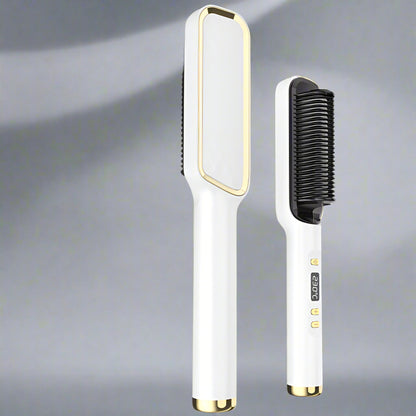 Brosse chauffante-Lissante - Cheveu Soyeux