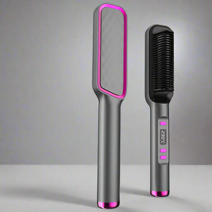 Brosse chauffante-Lissante - Cheveu Soyeux