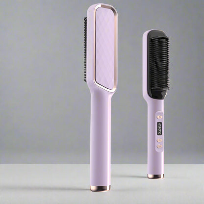 Brosse chauffante-Lissante - Cheveu Soyeux