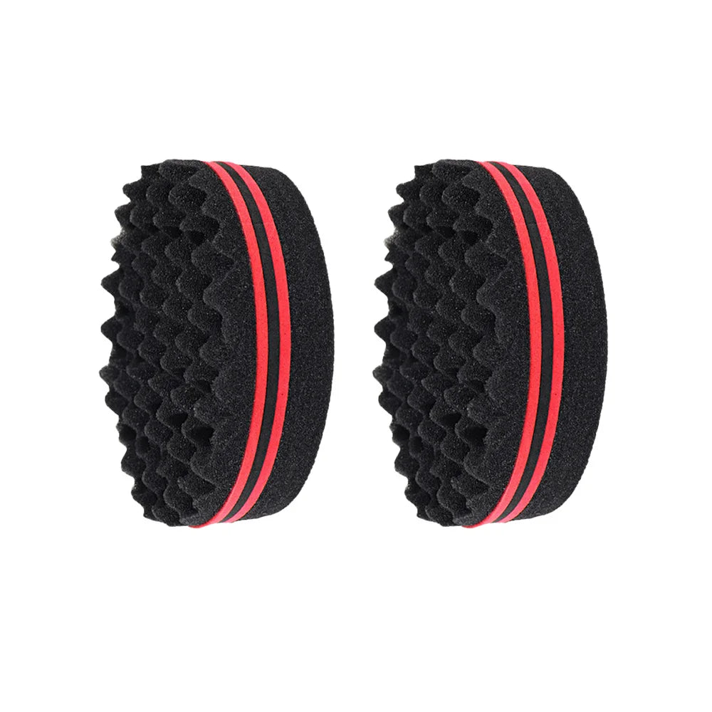Deux rosses Afro éponge innovantes petits picots pour un volume spectaculaire, idéale pour les cheveux bouclés, crépus et frisés. Conçue pour démêler en douceur tout en apportant du volume et de la définition à vos boucles. La texture éponge unique permet de coiffer facilement et sans abîmer les cheveux. Un accessoire tendance et essentiel pour une coiffure parfaite et naturelle. Parfaite pour ajouter du volume et sublimer vos cheveux afro avec efficacité.