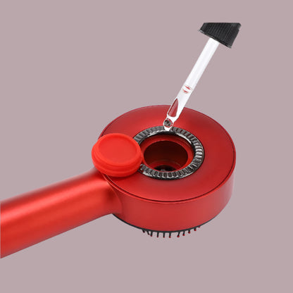 Brosse de massage du cuir chevelu 3 en 1,  favorise la détente et optimise l'absorption des huiles 