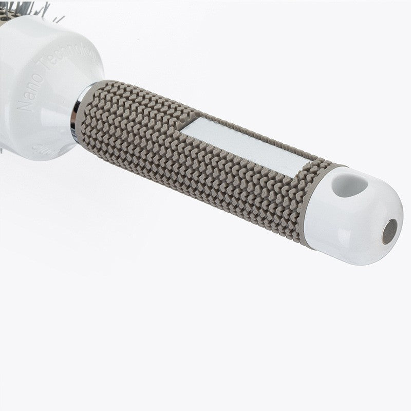 Manche ergonomique de la Brosse ronde professionnelle en céramique pour brushing