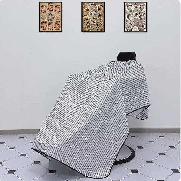 Cape de coiffure XXL barbier salon coiffeur – tablier coupe cheveux imperméable longue