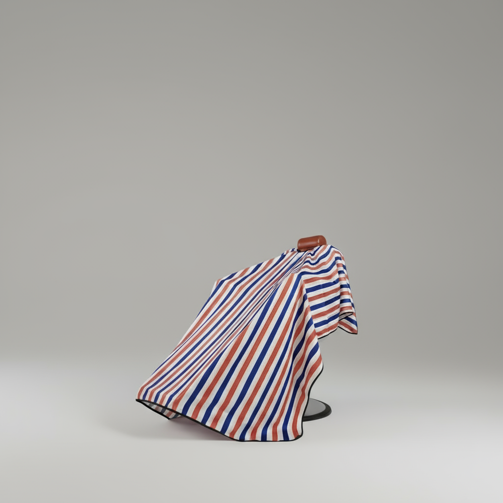 Cape de coiffure XXL barbier salon coiffeur – tablier coupe cheveux imperméable longue - Cheveu Soyeux