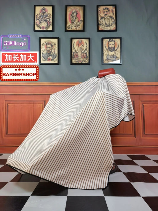 Cape de coiffure XXL barbier salon coiffeur – tablier coupe cheveux imperméable longue
