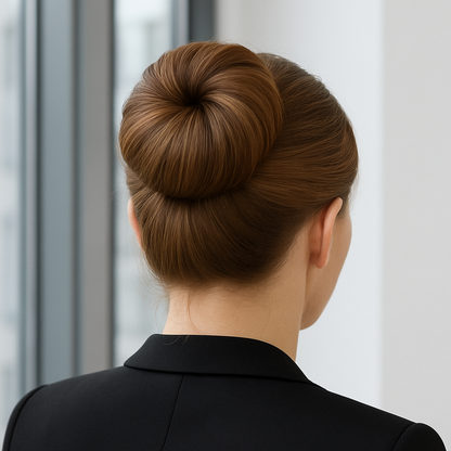 Chignon synthétique – Coiffure chic en un geste