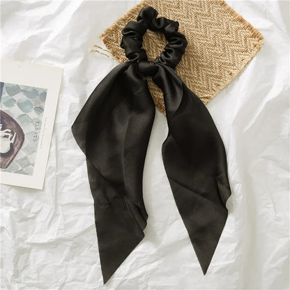 Chouchou cheveux - Elastique avec foulard -
