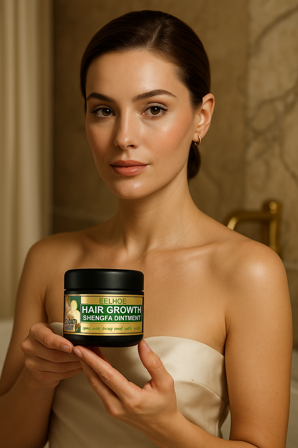 Crème Réparatrice au Gingembre – Repousse et Densité Capillaire